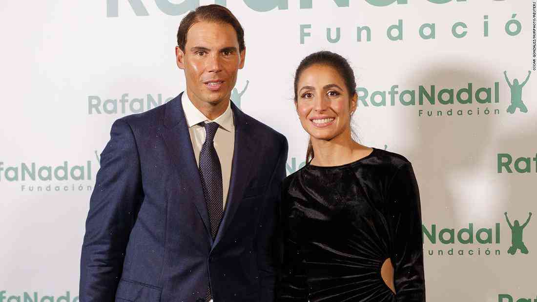 Rafael Nadal is expecting his first child
