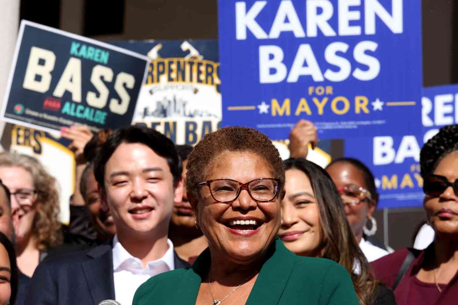 Karen Bass, 73, is the first African American woman and first female mayor-elect in Los Angeles